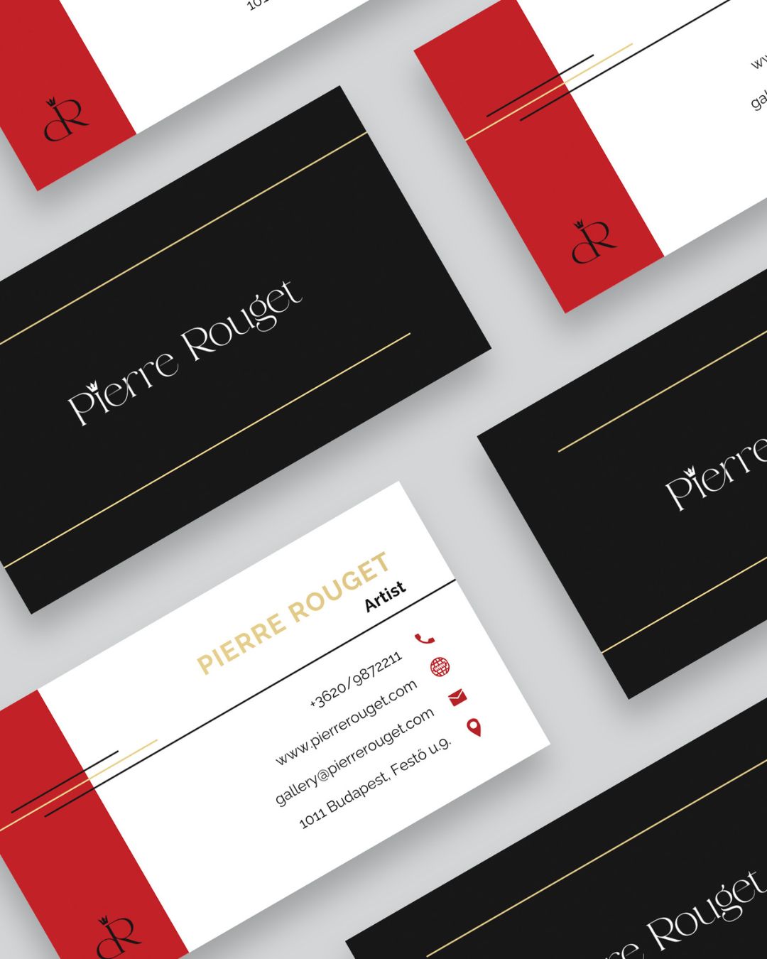 Pierre Rouget névjegy