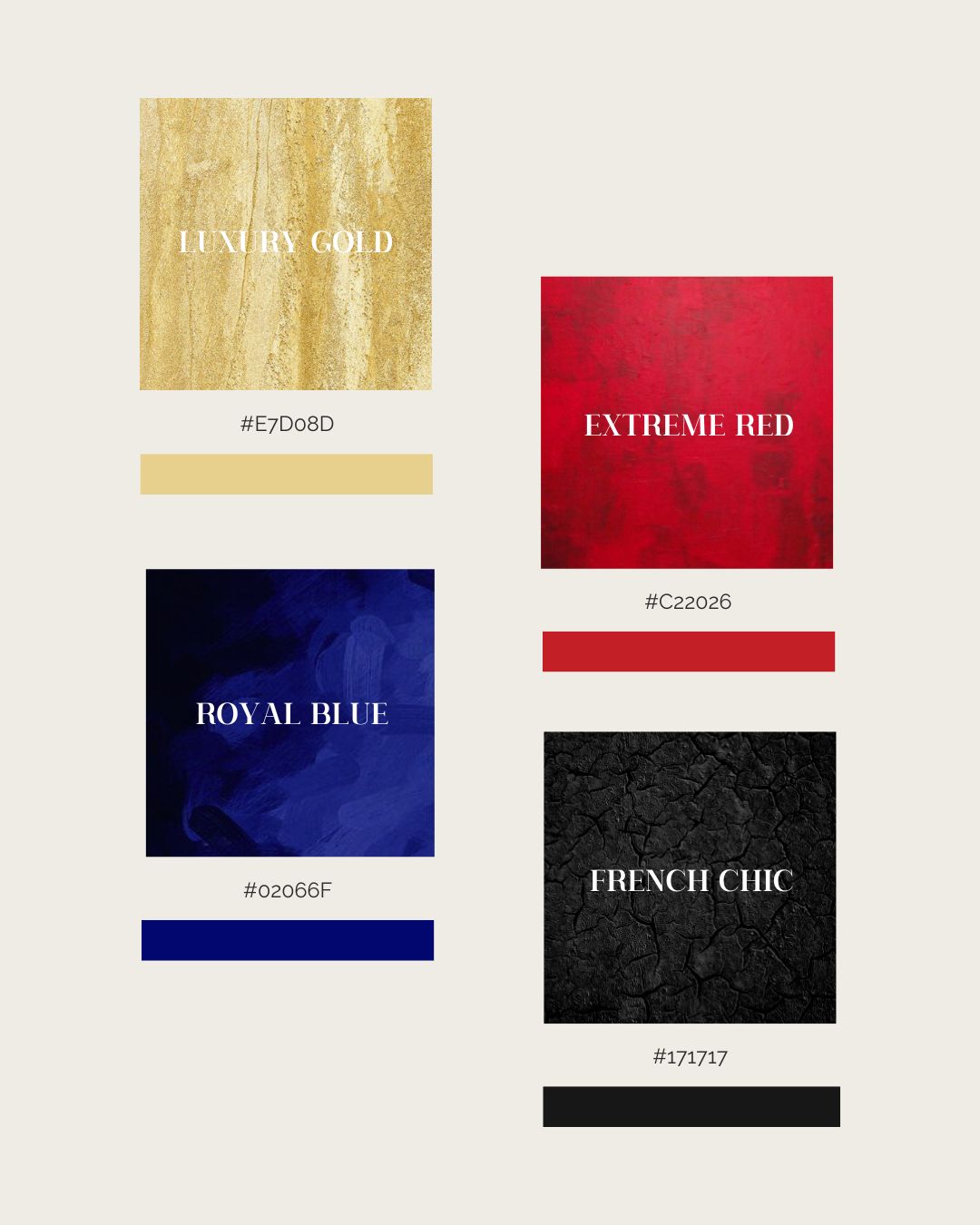 Pierre Rouget színpaletta